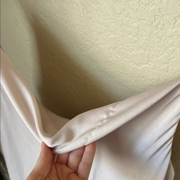 Shona joy ivory  satin luxe bias cowl neck maxi slip dress - Picture 9 of 16